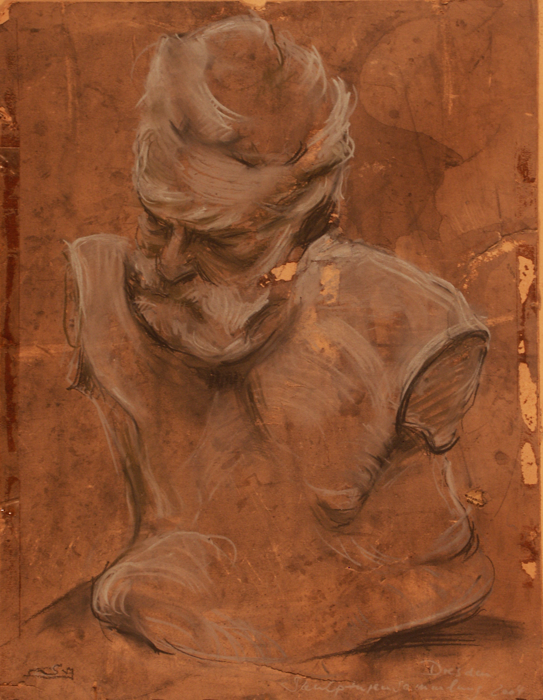 Gipsbüste Skulpturensammlung Dresden