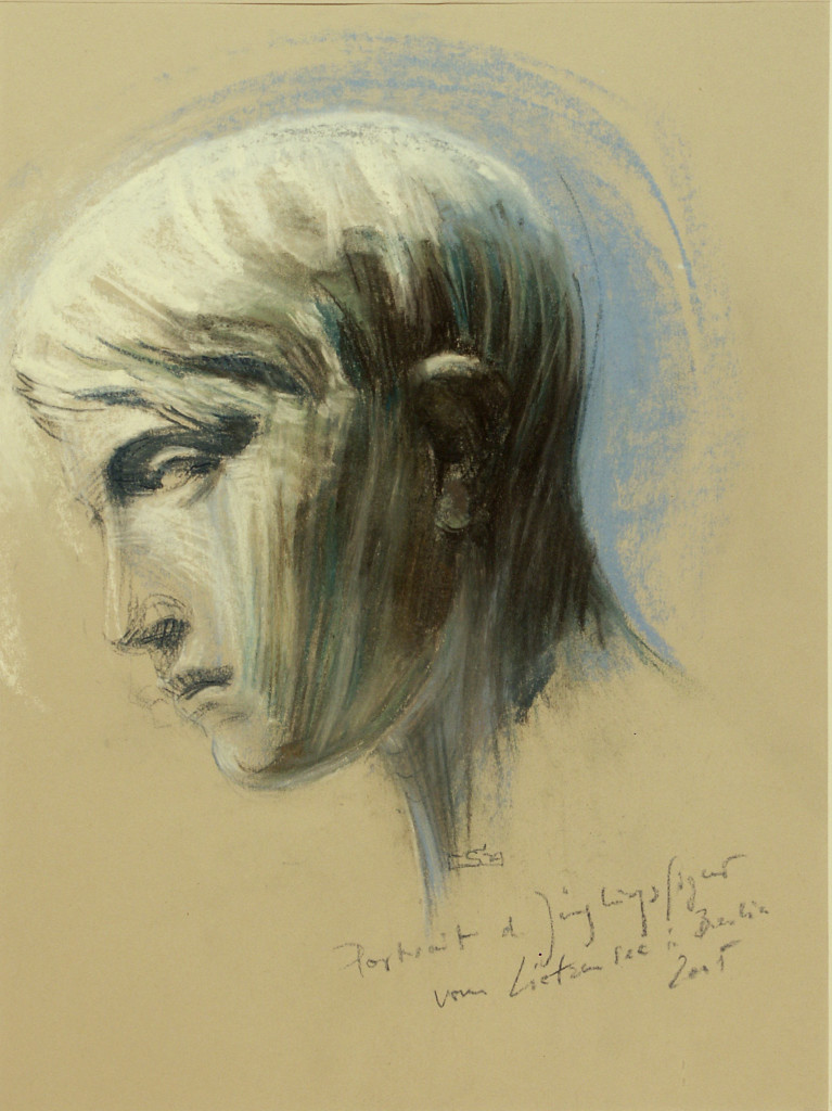 Portrait des "Jüngling mit Speer" 
B. Bleeker 1940
Lietzensee Berlin