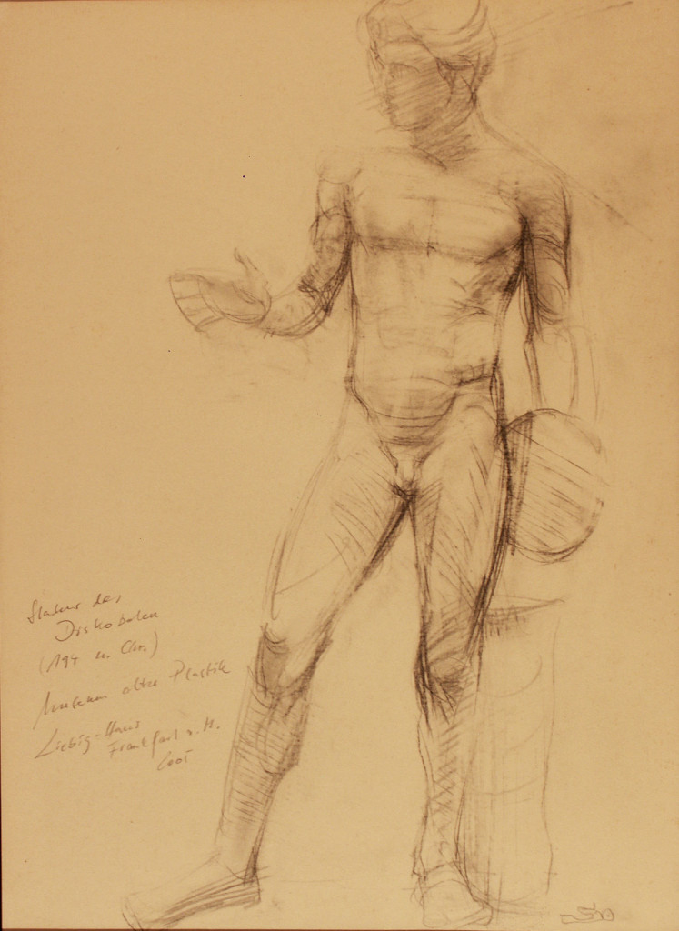 Statur des Diskobolen    ( 194 n. Chr. )
Liebig - Haus   Frankfurt a. Main