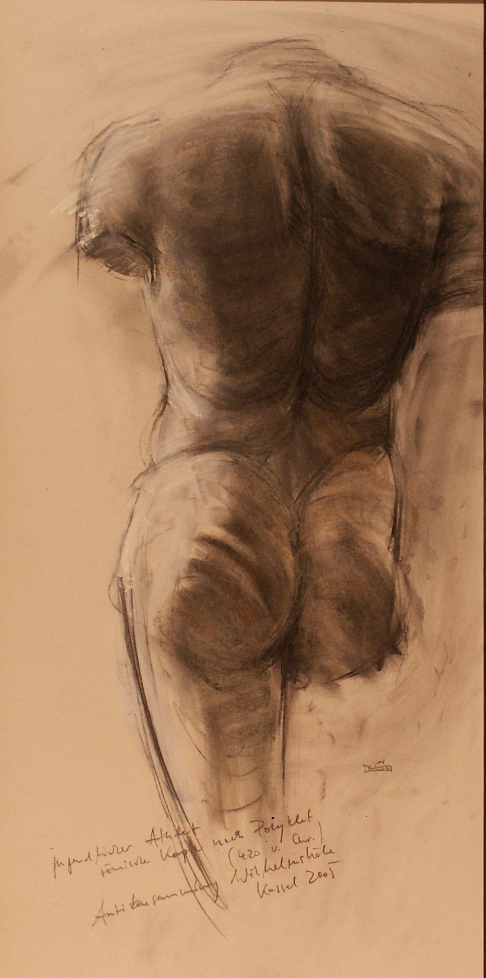 jugendlicher Athlet (röm. Kopie n. Polyklet) Antikensammlung Wilhelmshöhe Kassel