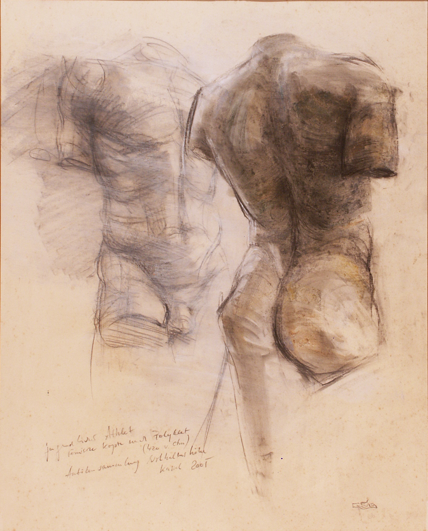 jugendlicher Athlet (röm. Kopie n. Polyklet) Antikensammlung Wilhelmshöhe Kassel