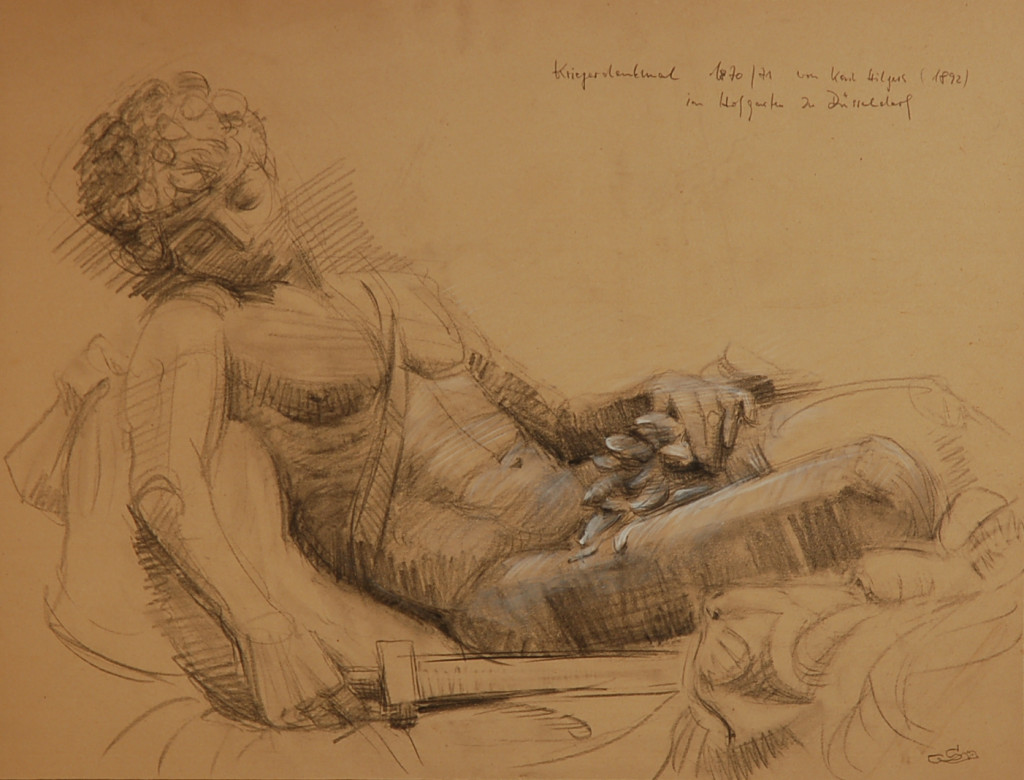 Kriegerdenkmal 1870 von K. Hilgers  (1892)    im Hofgarten zu Düsseldorf