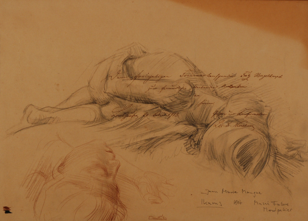 " Ikarus "     Jean - Marie  Mengue     1887     Musèe Fabre  Montpellier