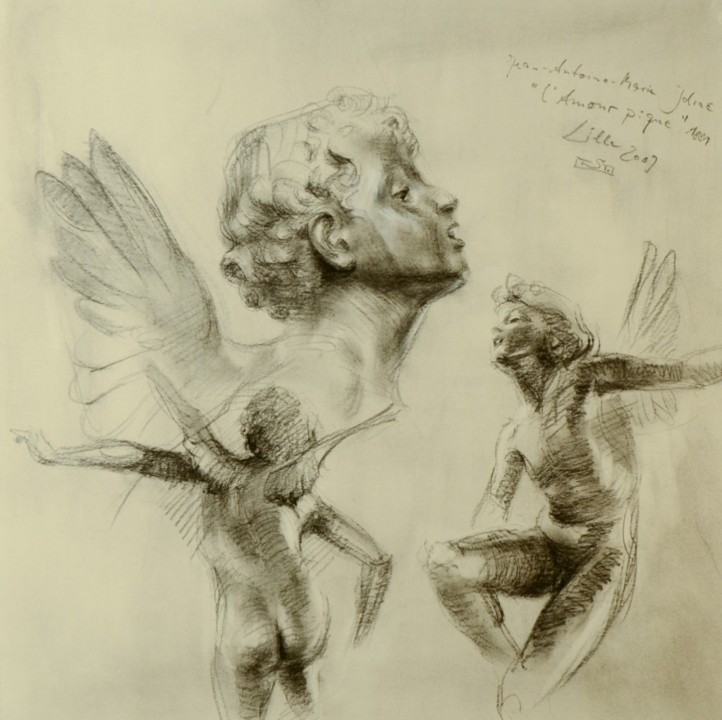 "L`amour pique"  1881
Jean-Antoine-Marie Idrak
Kunstmuseum  Lille  2009