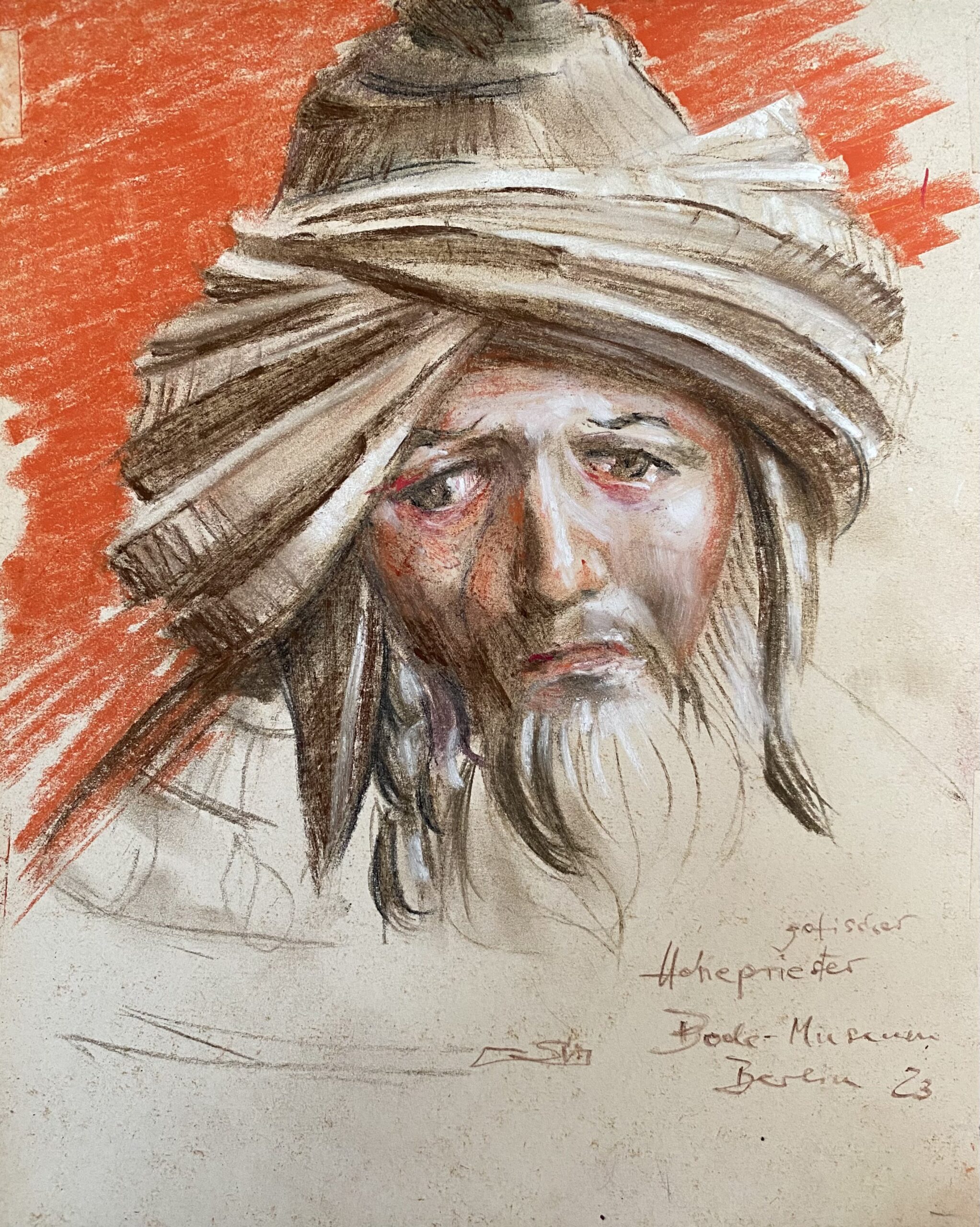 Gotischer Hohepriester – Bode-Museum Berlin 2023